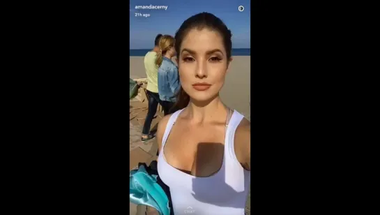 Beach photoset | Amanda Cerny