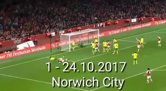 Арсенал - Норвич Сити (Кубок Лиги 4-й раунд) Нкетиа./
Arsenal vs Norwich City (League Cup 4th round) Nketiah.