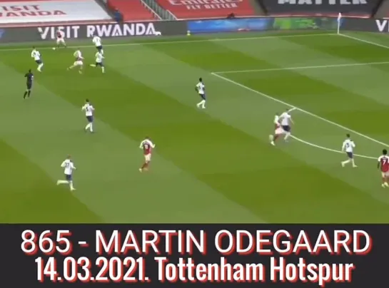 865 - МАРТИН ЭДЕГОР, 
14.03.2021. «Тоттенхэм Хотспур»./
865 - MARTIN ODEGAARD,
14.03.2021. Tottenham Hotspur.