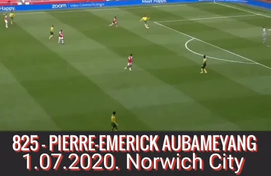 825 - ПЬЕР-ЭМЕРИК ОБАМЕЯНГ,
1.07.2020. «Норвич Сити»./
825 - PIERRE-EMERICK AUBAMEYANG,
1.07.2020. Norwich City.