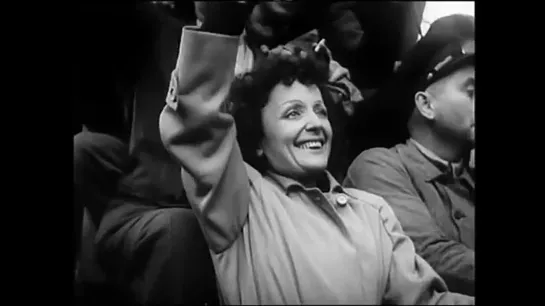 Edith Piaf - DÉPART AUX USA (avec les Compagnons) 1947 [iN0FyK-uAUk]