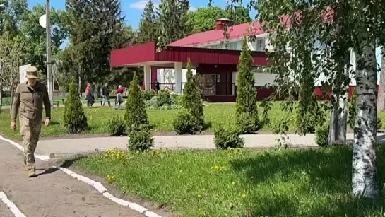 мобилизация в Сумах (вернее в пригороде Сум, селе Степановка)...