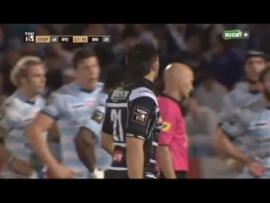 04.10.2014 / Racing Metro 92 - CA Brive, 2тайм