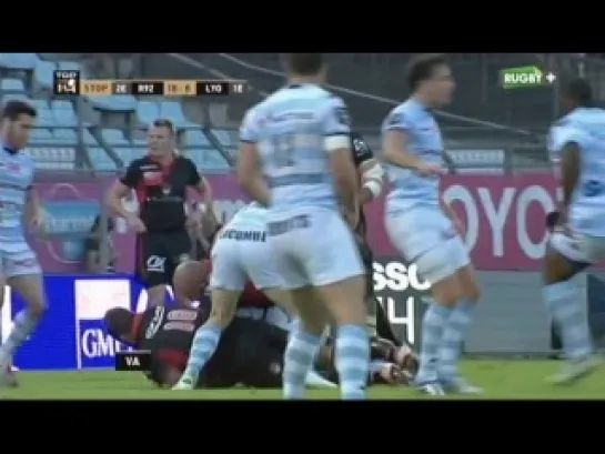 TOP-14-Racing Metro 92 - Lyon OU, 13.04.2014. 2 ТАЙМ