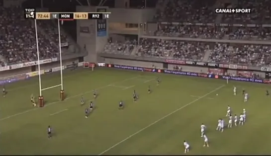 16/08/ 2014 Montpellier v Racing Metro, 2 тайм, ТOP-14