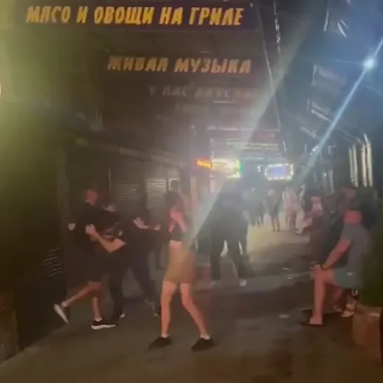 In Anapa, a crowd of Caucasians beat up Russians after a Russian girl refused to meet the Caucasians