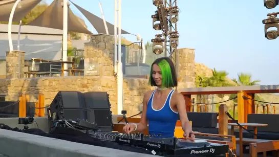 Miss Monique -  Sunset Dj Mix in Mykonos_ Greece 2024 [Melodic Techno _ Progressive House ]