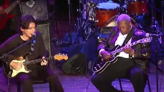 BB King and John Mayer Live (part 1) At Guitar Center's King of the Blues