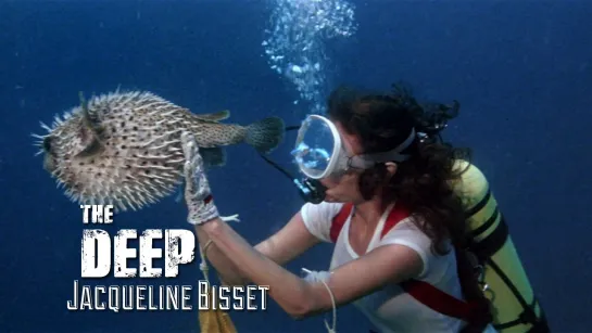 Jacqueline Bisset. Diodon, Underwater (The Deep, 1977)