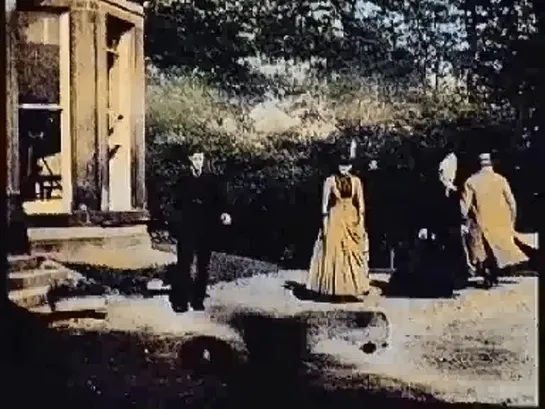 Сцена в саду Раундхэй (Roundhay Garden Scene). 1888 год