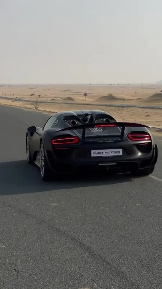 Porsche 918 Spyder.