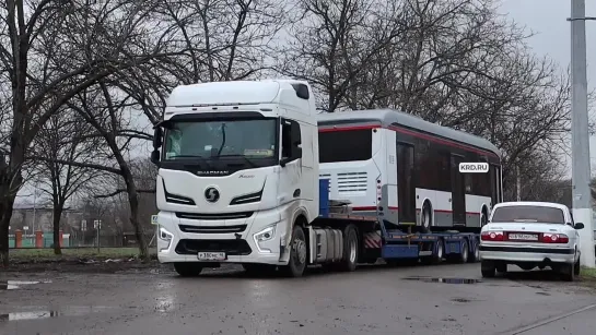 Первый электробус — уже в Западном депо