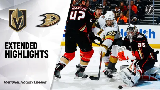 Condensed Game: VGK @ ANA Feb 23, 2020