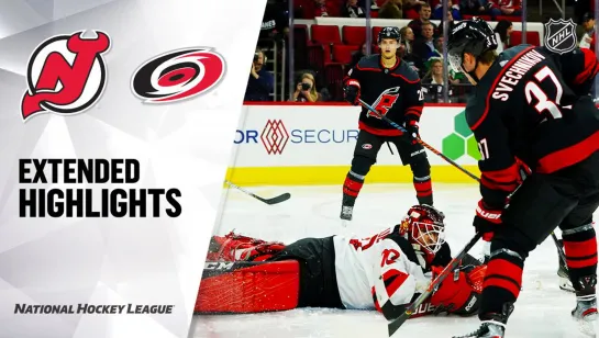 Condensed Game: NJD @ CAR Feb 14, 2020