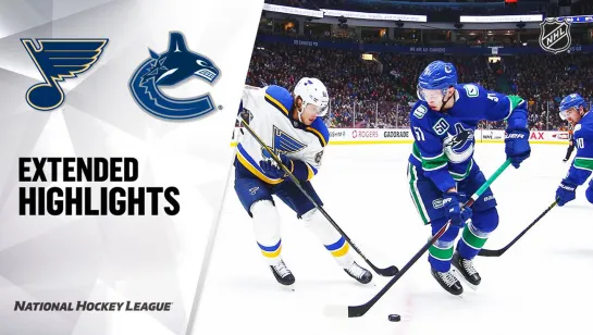 Condensed Game: STL @ VAN Jan 27, 2020