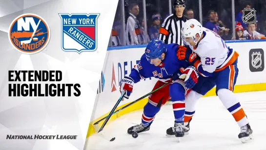 Condensed Game: NYI @ NYR Jan 21, 2020