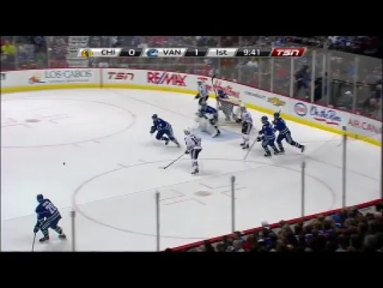 29.01.14 NHL 13/14, RS: CHICAGO vs VANCOUVER 1/3