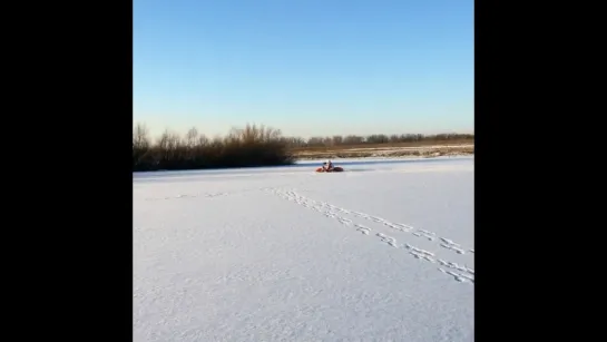 Первый старт на тонком льду!