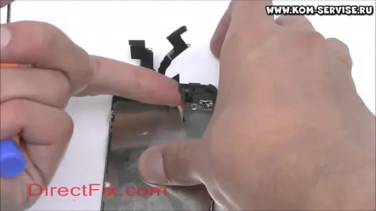 Как заменить разбитый дисплей на iPhone 5с | iPhone 5c screen disassembly a1529.