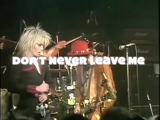 Dont Never Leave Me - Hanoi Rocks live 1983!  Remastered