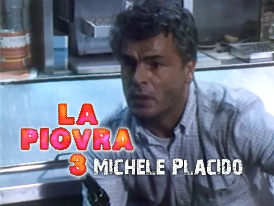 Michele Placido. Cattani saves Greta (La piovra 3)