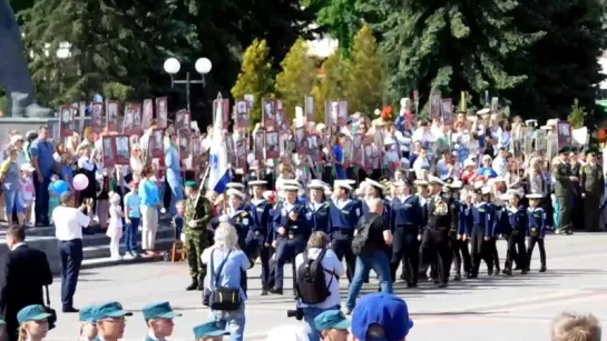 "Во - первых, я из Пинска ........"  9 мая 2018 Парад.