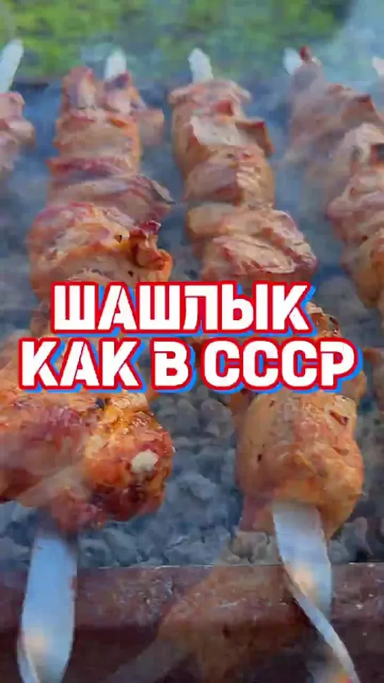 ШАШЛЫК 🍢как в СССР