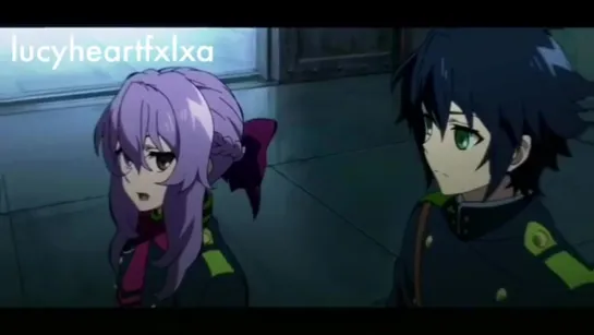 Owari no Seraph ⊱ vine ⊰ Yuuichirou Hyakuya x Shinoa Hiiragi