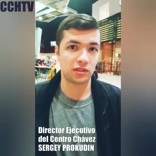 Mensaje del Director Ejecutivo del Centro Chavez Segrey Prokudin | 190219