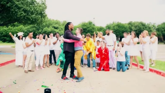 DeAndre & Stu's Texas Pride Month LipDub Gay Proposal