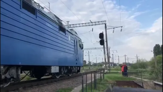 Сьогодні зранку «Тризуб» вирушив зі станції Чорноморськ-Порт