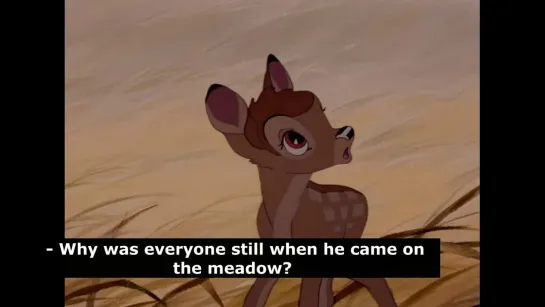 Английский по фильмам: Бемби (Bambi) – 1942