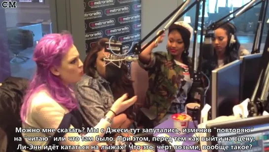 Little Mix play Last Man Standing with Steve & Karen on Metro Radio [RusSub]