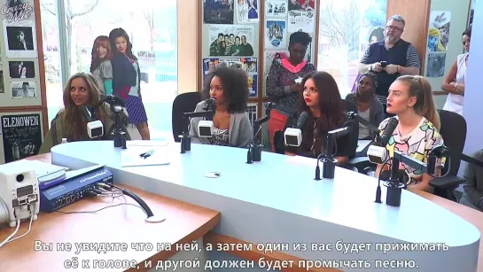 Little Mix Plays "Hum - Along" At Seacrest Studios! [RusSub]