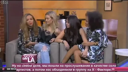 Little Mix Inverview - Good Day LA [RusSub]