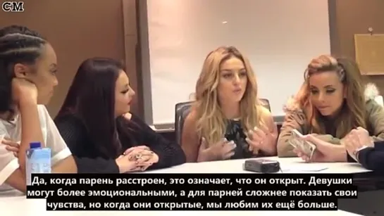 Little Mix Interview With Guy Perryman [RusSub]