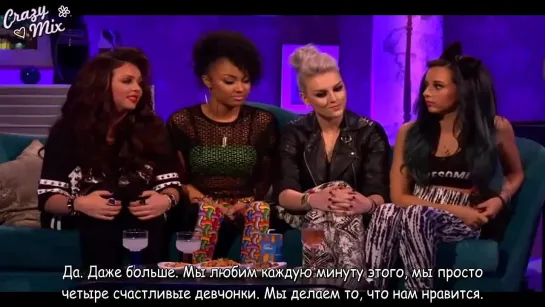 Little Mix on Alan Carr - interview + 'How Ya Doin' performance (03 May 2013) [RusSub]