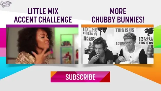 Little Mix - CHUBBY BUNNY CHALLENGE! [RusSub]