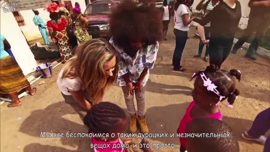 Leigh-Anne's Liberia Video Diary [RusSub]