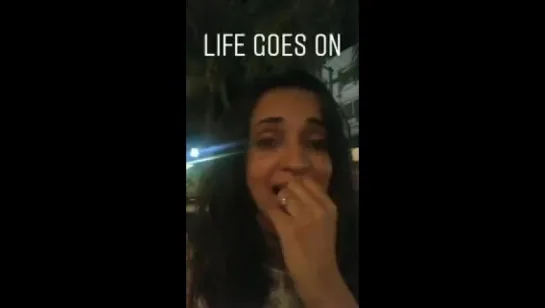 Life goes on Sanaya listening to live music during dinner with Mohit at the Hilton Hua Hin Resort and Spa, Thailand. Song Ob-La-