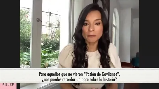 Paola Rey вспоминает Jimena Elizondo en _Pasión de Gavilanes_2020 перевод Youtube