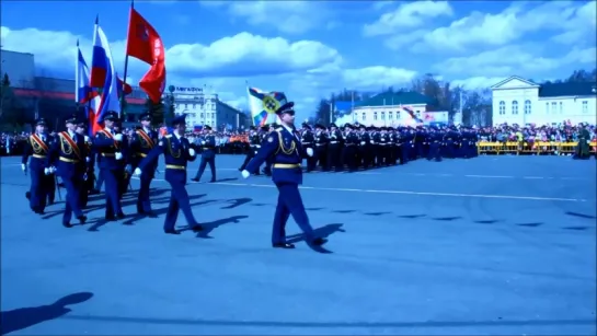 9мая "Парад  Победы" в Петрозаводске.