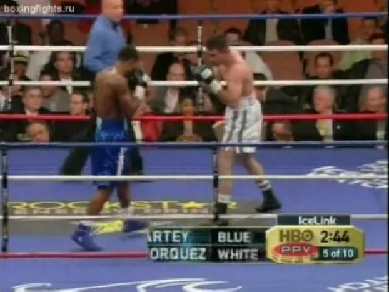 2005-12-03 Ike Quartey vs Carlos Bojorquez