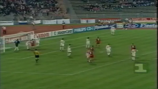 UEFA Champions League 1994/95  FC Bayern München - Spartak Moscow (1st half)