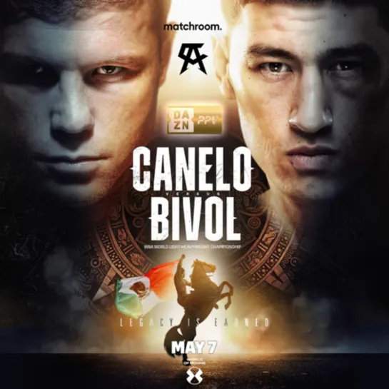 (ENG) (HDTV 1080i) Dmitrii Bivol vs. Saul Alvarez (Бивол - Альварес) (07.05.2022)