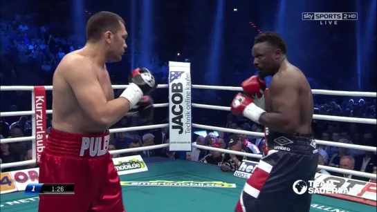 Dereck Chisora v Kubrat Pulev - vacant EBU (European) heavyweight title - 2016-05-07 22-20-42