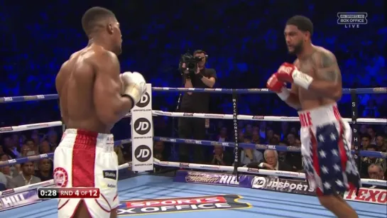 Anthony Joshua vs Dominic Breazeale (25-06-2016)