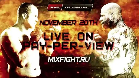 FEDOR vs MONSON. LIVE on Pay-Per-vew.