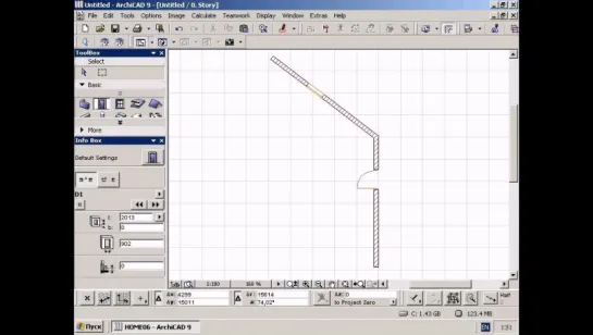 ArchiCAD® 3 в 1 - Задание покрытия (материала) для поверхности элемента