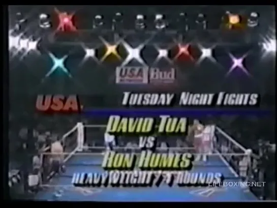 1992-12-01 David Tua vs Ron Humes